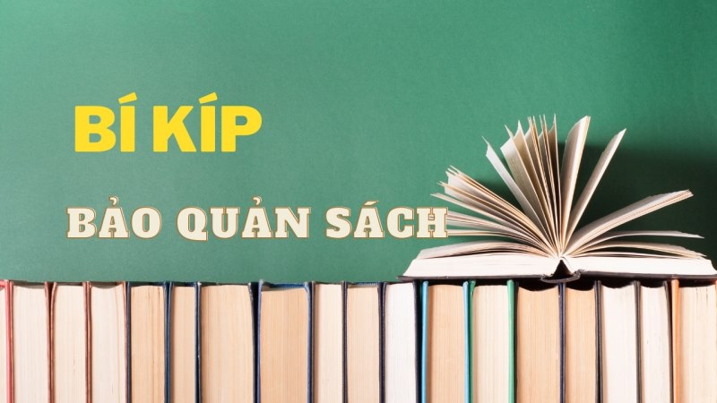 Mẹo hay cách bảo quản sách cũ hiệu quả trường tồn 14